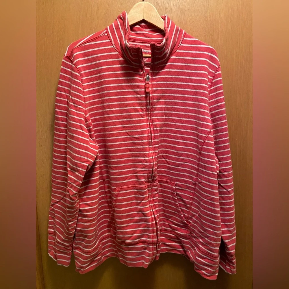 LL Bean women’s plus size ultra soft sweats full zip jacket size 3X